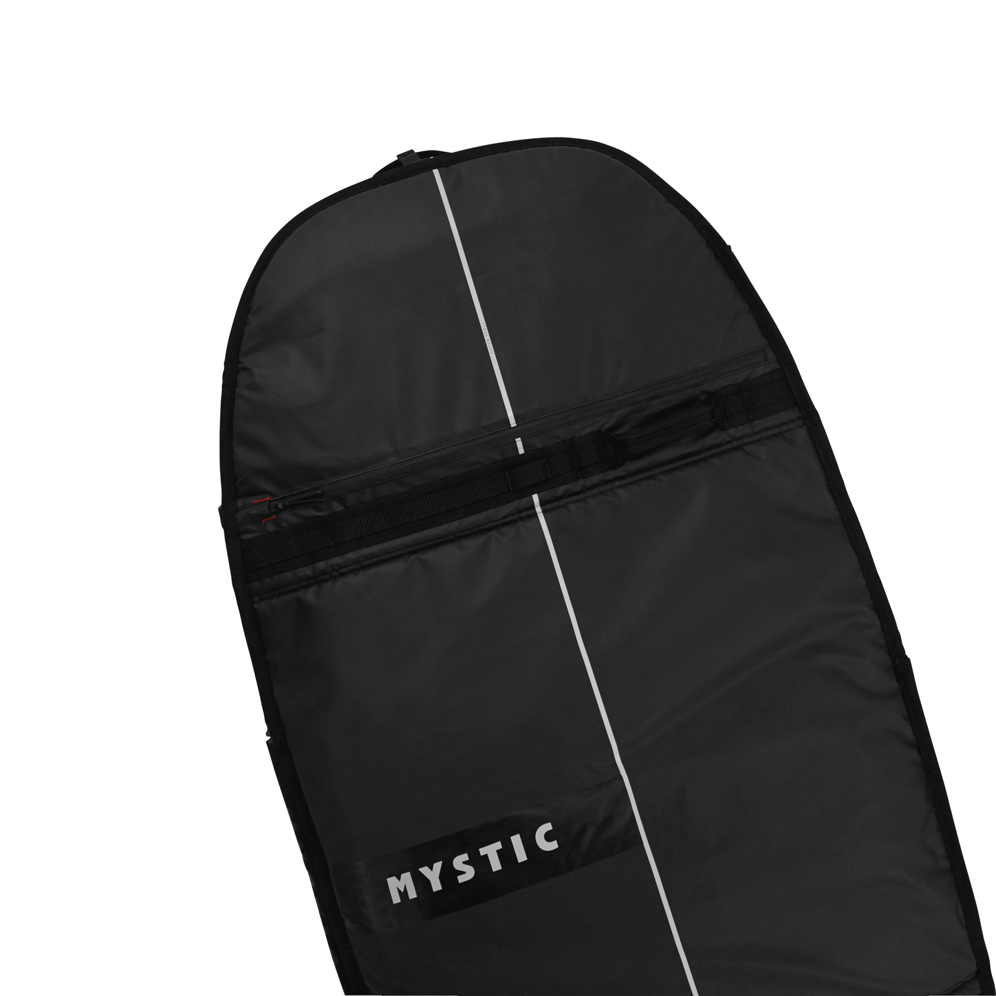 Mystic - Saga Foil Boardbag - Black - 2026 - The Kitesurf Centre