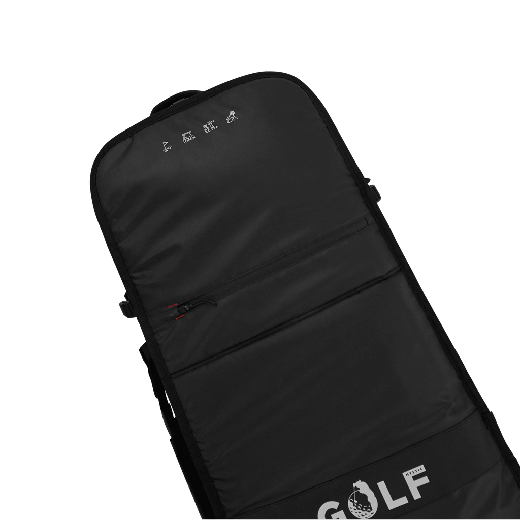 Mystic - Saga Golfbag Boardbag - Black - 2026 - The Kitesurf Centre