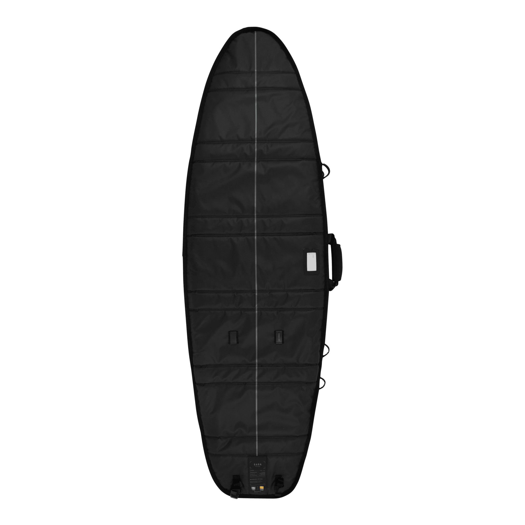 Mystic - Saga Surf Boardbag - Black - 2026 - The Kitesurf Centre