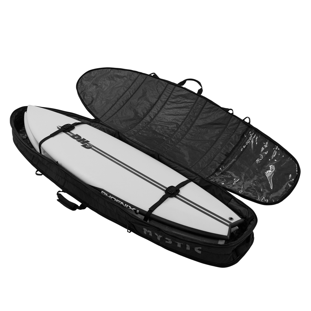 Mystic - Saga Surf Boardbag - Black - 2026 - The Kitesurf Centre
