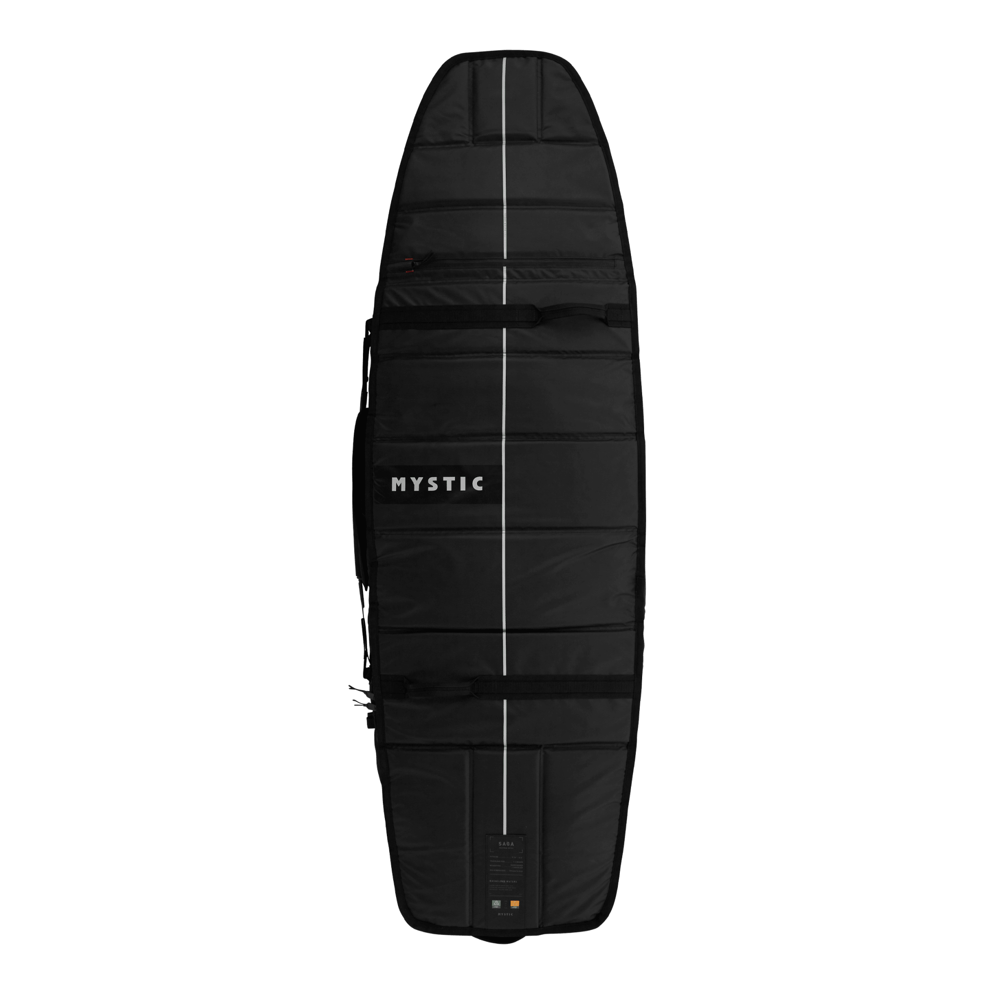 Mystic - Saga Surf XL Boardbag - Black - 2026 - The Kitesurf Centre