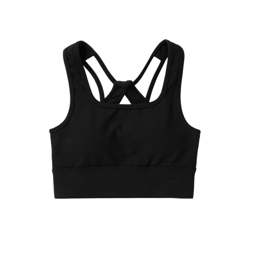 Mystic - Saimi Sports Bra - Black - 2026 - The Kitesurf Centre