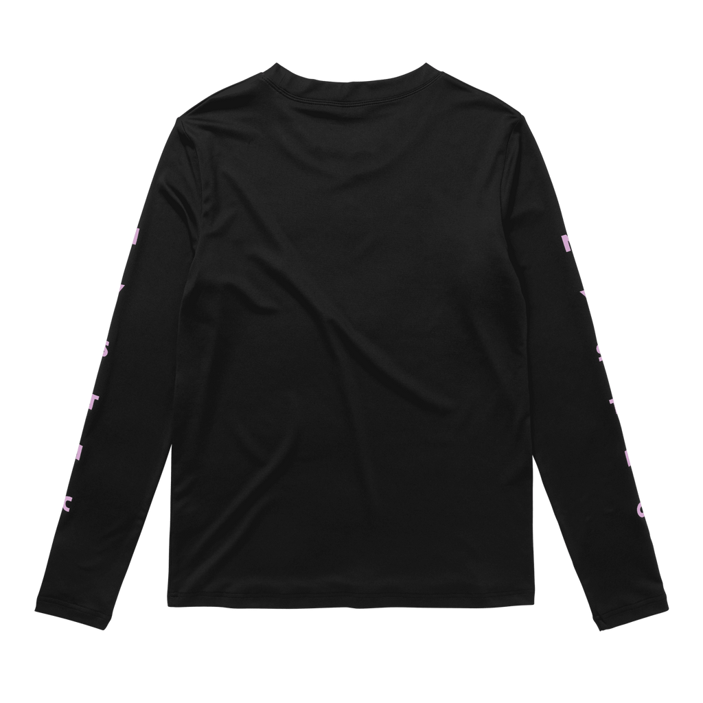Mystic - Solstice L/S Rashvest Women - Black - 2026 - The Kitesurf Centre