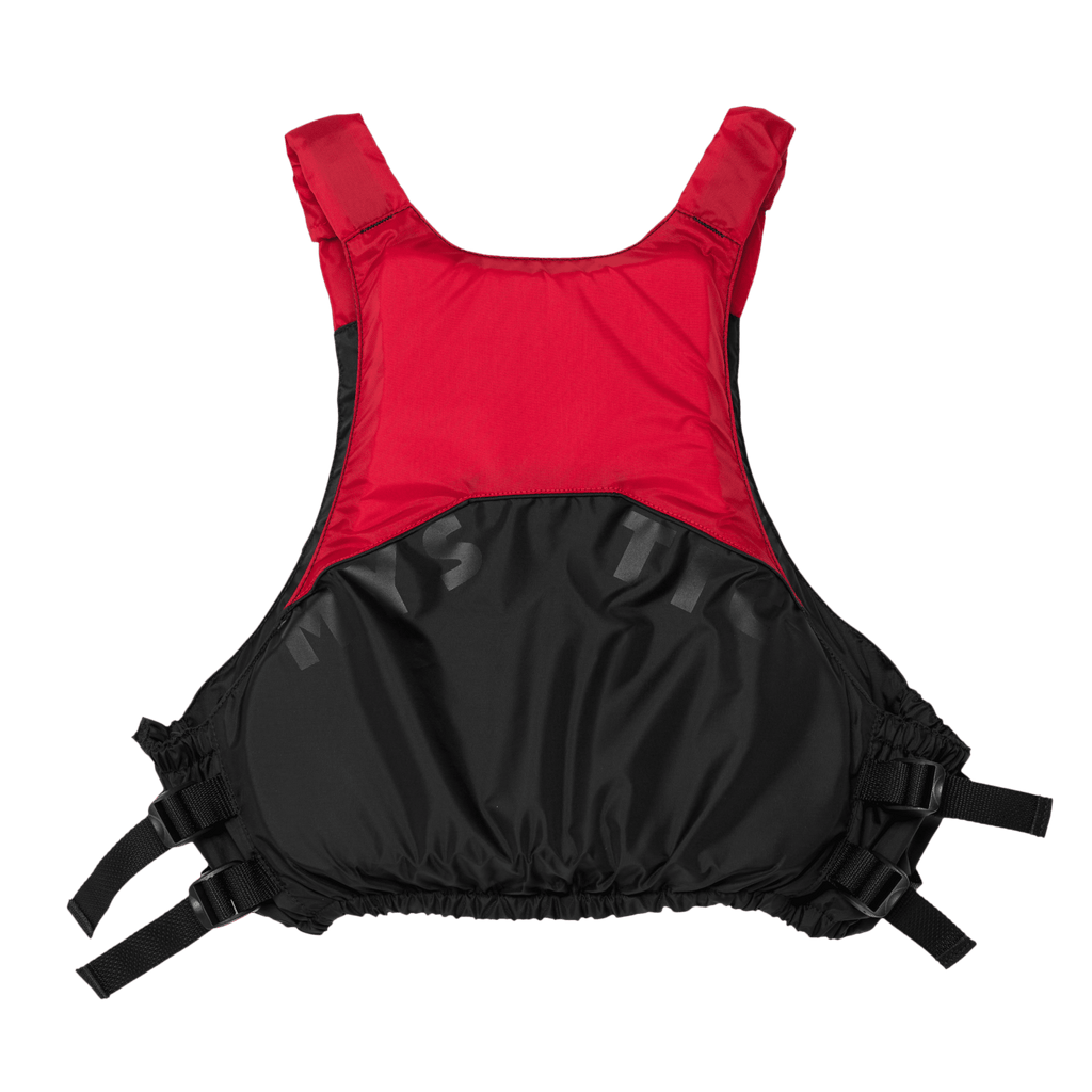 Mystic - Star Floatation Vest Zipfree - Black / Red - 2026 - The Kitesurf Centre