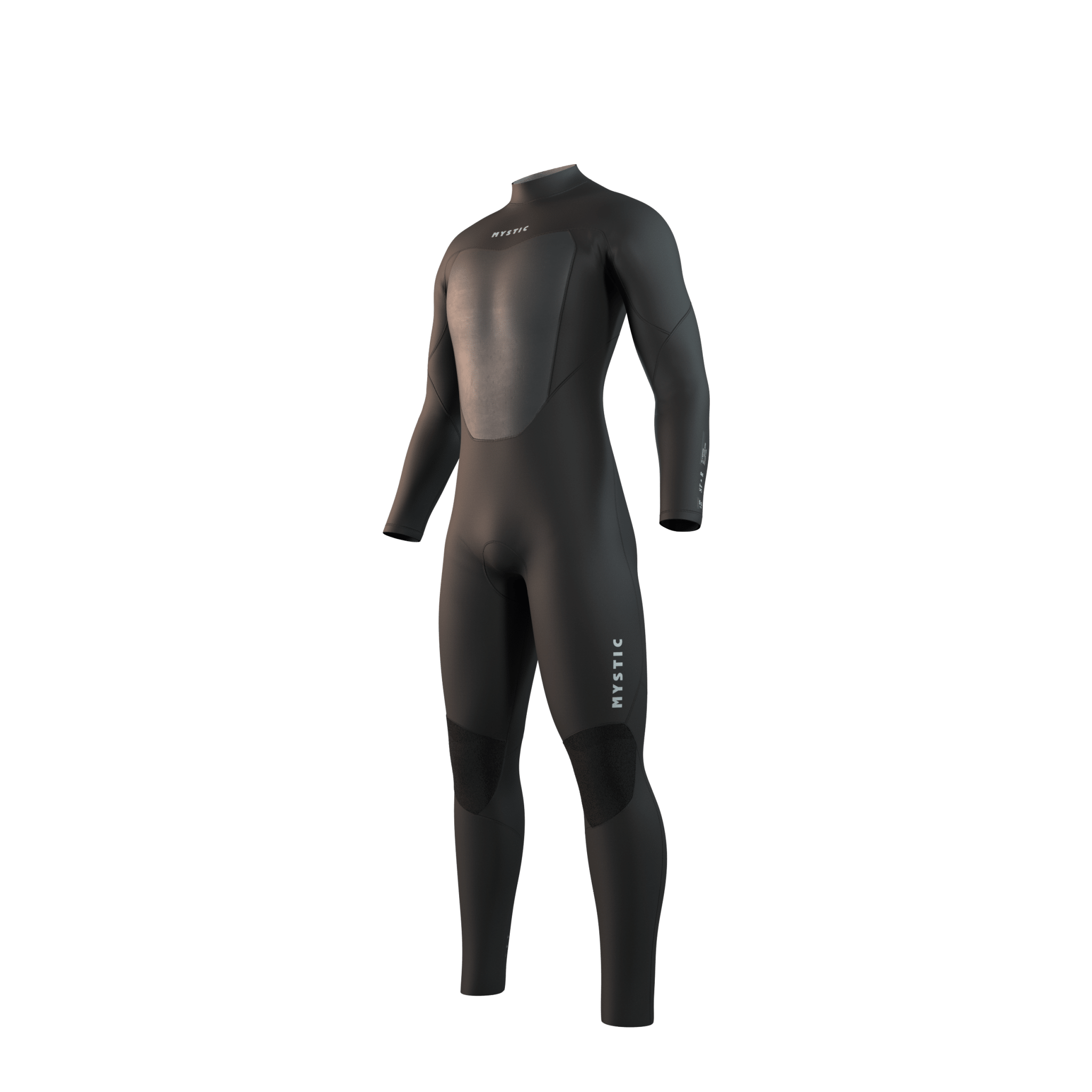 Mystic - Star Fullsuit 3/2mm BackZip - Black - 2026 - The Kitesurf Centre