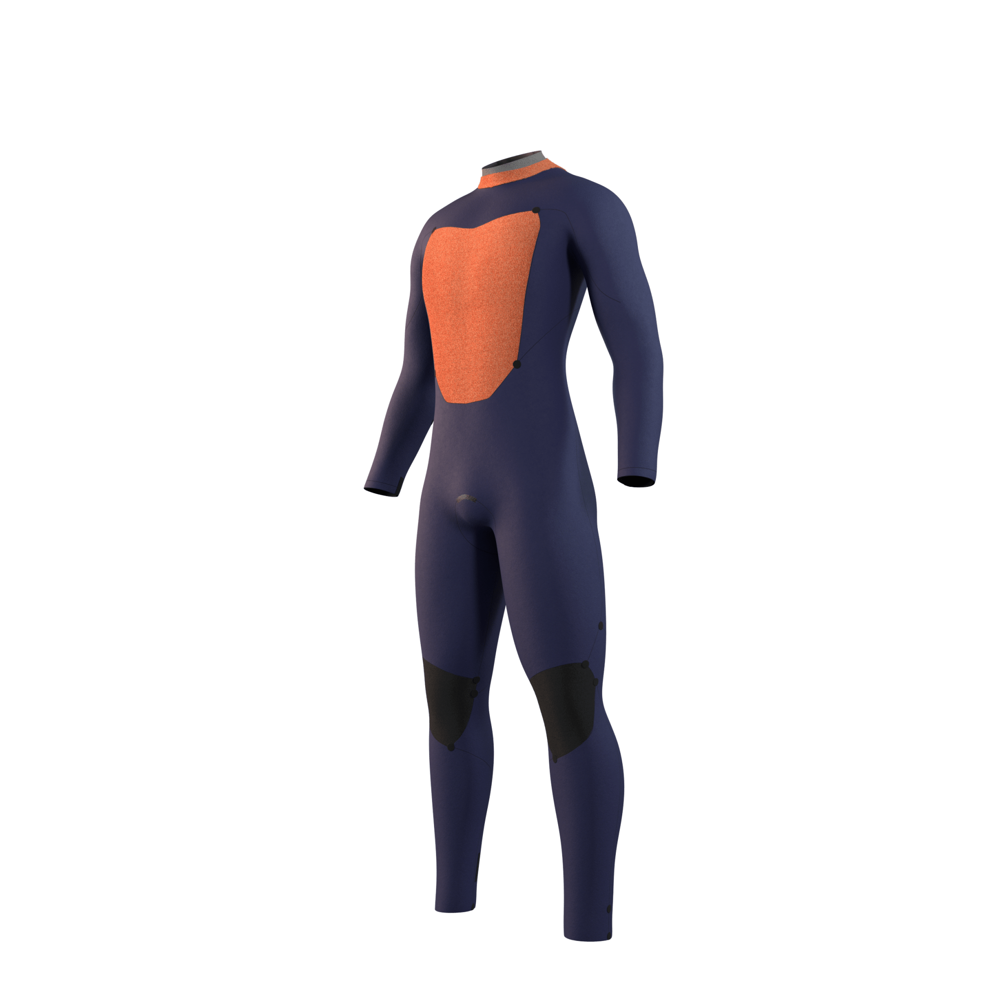 Mystic - Star Fullsuit 3/2mm BackZip - Black - 2026 - The Kitesurf Centre
