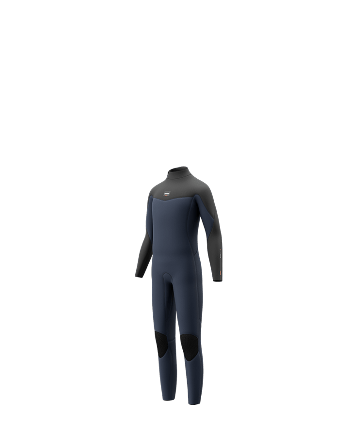 Mystic - Star Fullsuit 3/2mm Bzip FL Junior - Black / Navy - 2026 - The Kitesurf Centre