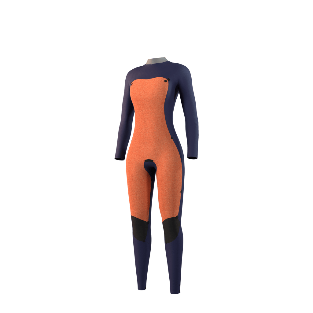 Mystic Star Fullsuit 3/2mm Double FrontZip Women - Dark Olive - 2026