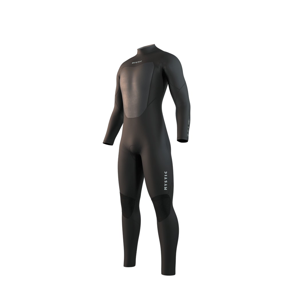 Mystic - Star Fullsuit 4/3mm BackZip - Black - 2026 - The Kitesurf Centre