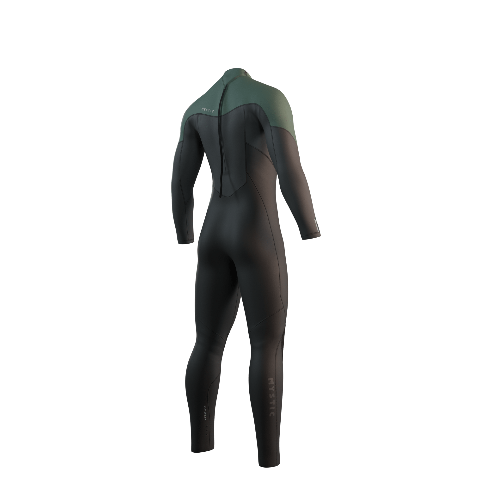 Mystic - Star Fullsuit 4/3mm BackZip - Dark Olive - 2026 - The Kitesurf Centre