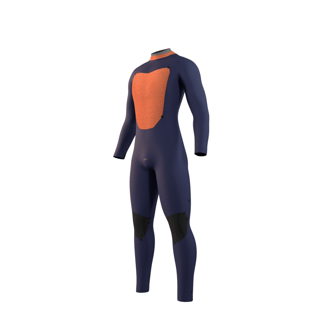 Mystic - Star Fullsuit 5/3mm Bzip - Black / Blue - 2026 - The Kitesurf Centre