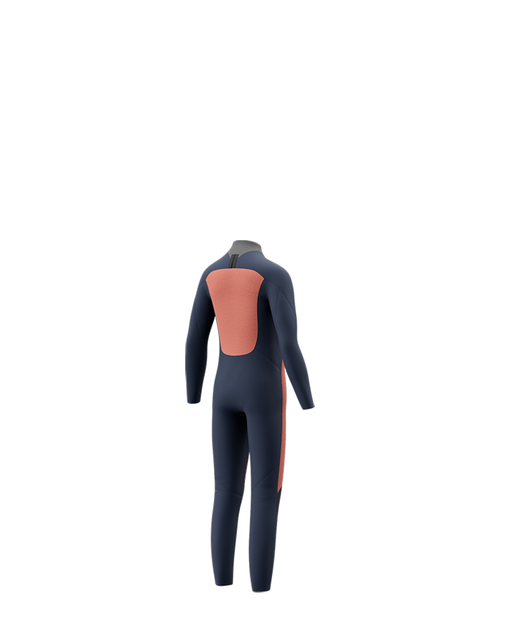 Mystic - Star Fullsuit 5/4mm Bzip Junior - Black / Navy - 2026 - The Kitesurf Centre
