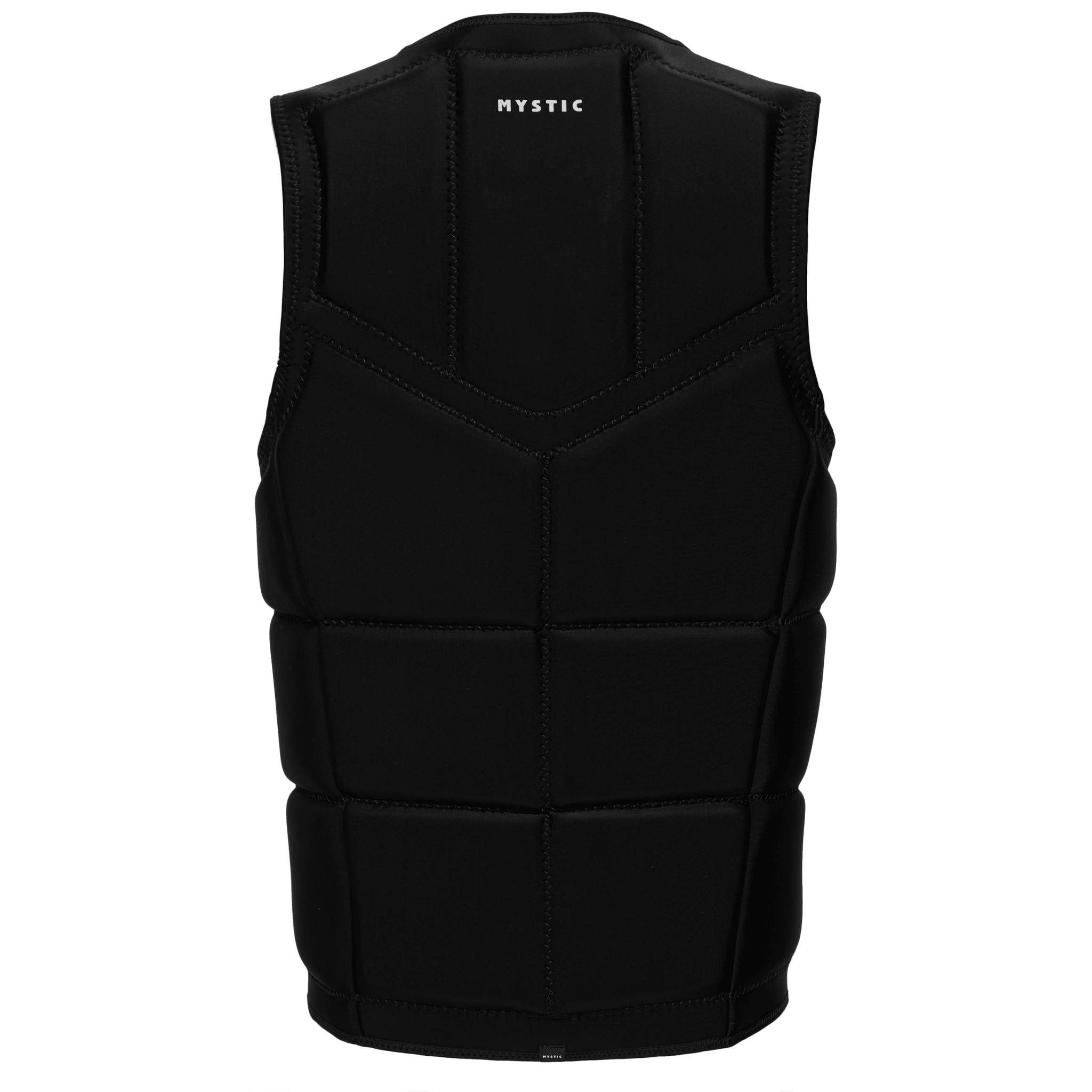 Mystic - Star Impact Vest Fzip Wake CE - Black - 2026 - The Kitesurf Centre