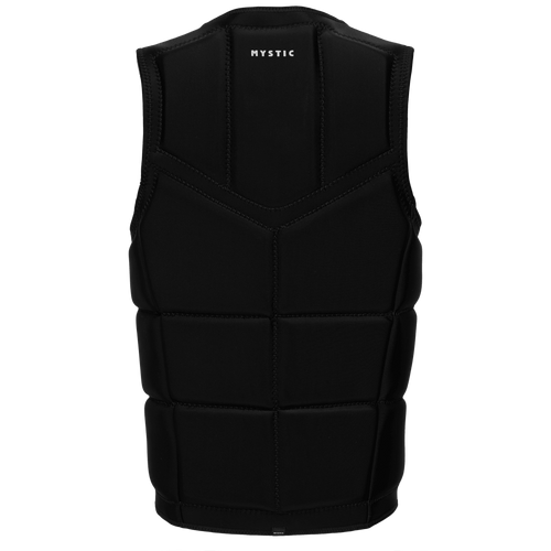 Mystic - Star Impact Vest Fzip Wake CE - Black - 2026 - The Kitesurf Centre