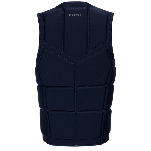 Mystic - Star Impact Vest Fzip Wake CE - Navy - 2026 - The Kitesurf Centre