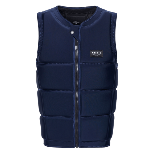 Mystic - Star Impact Vest Fzip Wake CE - Navy - 2026 - The Kitesurf Centre
