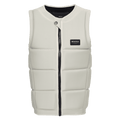 Mystic - Star Impact Vest Fzip Wake - Dirty White - 2026 - The Kitesurf Centre