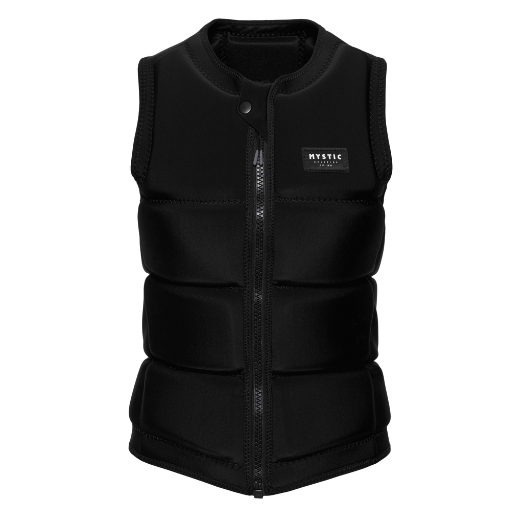 Mystic - Star Impact Vest Fzip Wake Women - Black - 2026 - The Kitesurf Centre