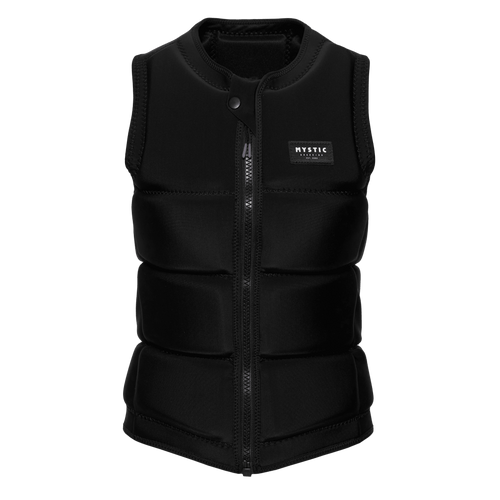 Mystic - Star Impact Vest Fzip Wake Women - Black - 2026 - The Kitesurf Centre