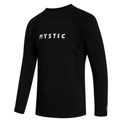 Mystic - Star L/S Rashvest - Black - 2026 - The Kitesurf Centre
