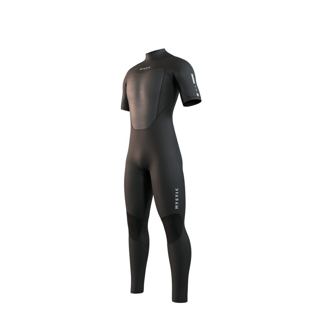 Mystic - Star Shortarm 3/2mm BackZip - Black - 2026 - The Kitesurf Centre
