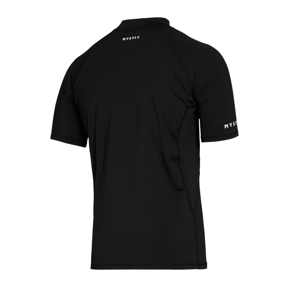 Mystic - Star S/S Rashvest Junior - Black - 2026 - The Kitesurf Centre
