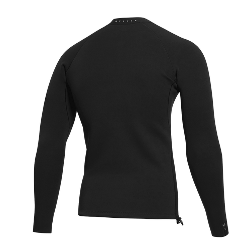 Mystic - Star Surf Top L/S 2mm - Black - 2026 - The Kitesurf Centre