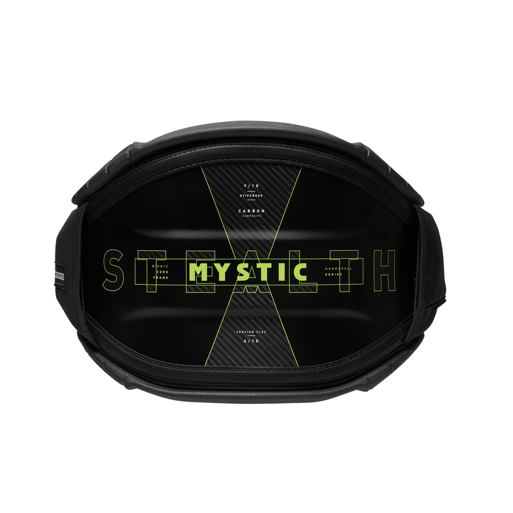 Mystic Stealth Waist Harness - Black / Lime - 2026