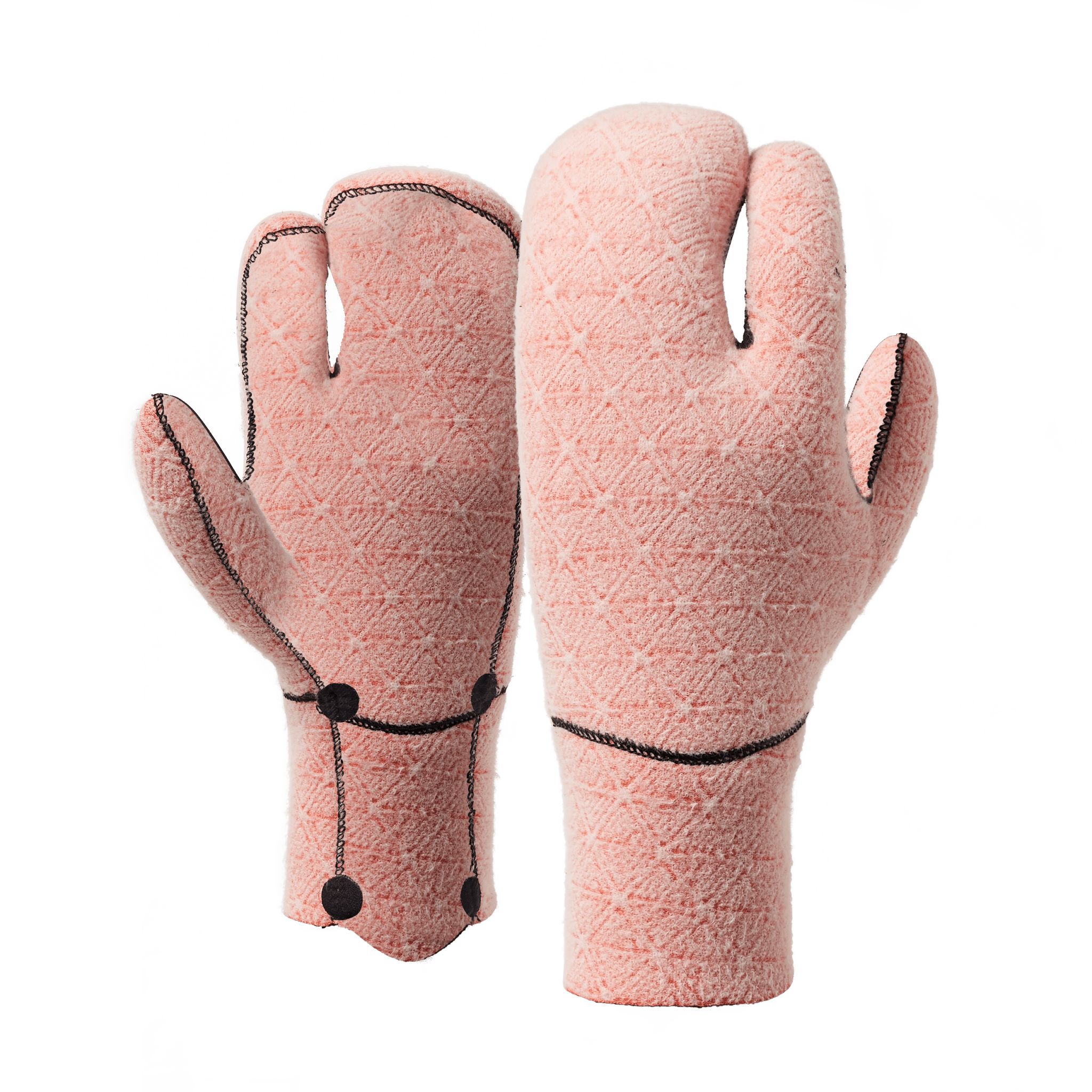 Mystic - Supreme Glove 5mm Lobster - SURF - Black - 2026 - The Kitesurf Centre