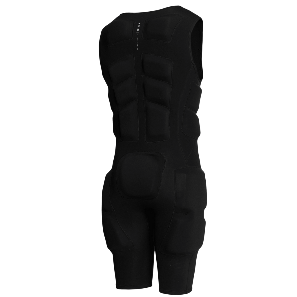 Mystic - Surf Impact Short John Suit - Black - 2026 - The Kitesurf Centre