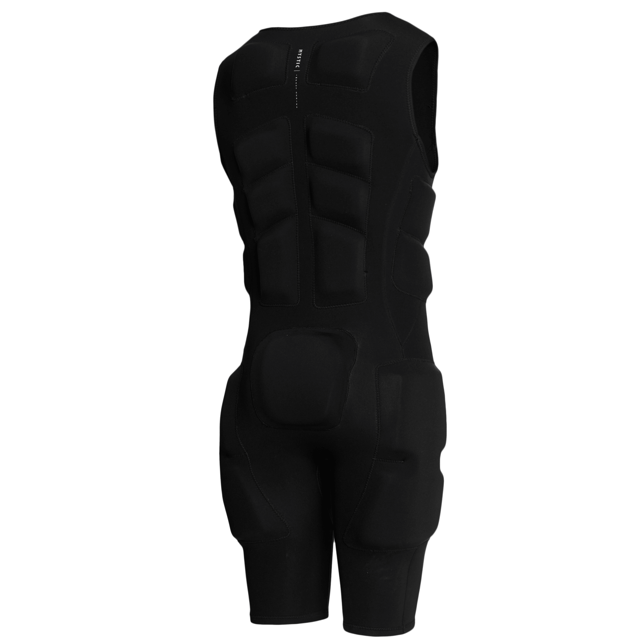 Mystic - Surf Impact Short John Suit - Black - 2026 - The Kitesurf Centre