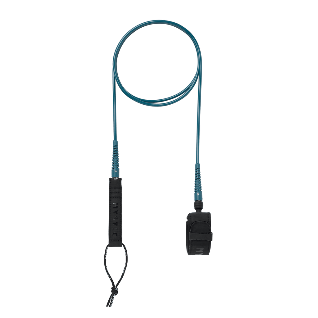 Mystic - Surf Leash Calf - Teal - 2026 - The Kitesurf Centre