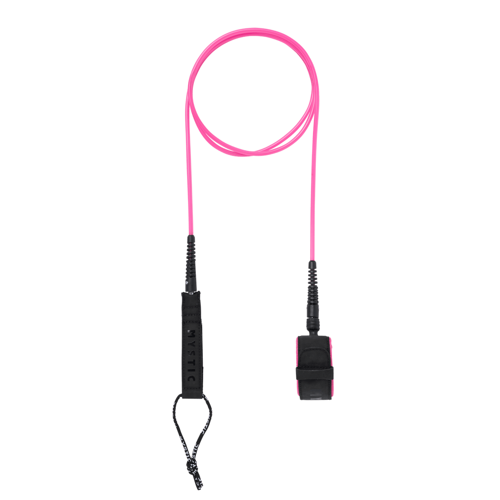 Mystic - Surf Leash - Hot Pink - 2026 - The Kitesurf Centre