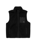 Mystic - Teddy Bodywarmer - Black - 2026 - The Kitesurf Centre