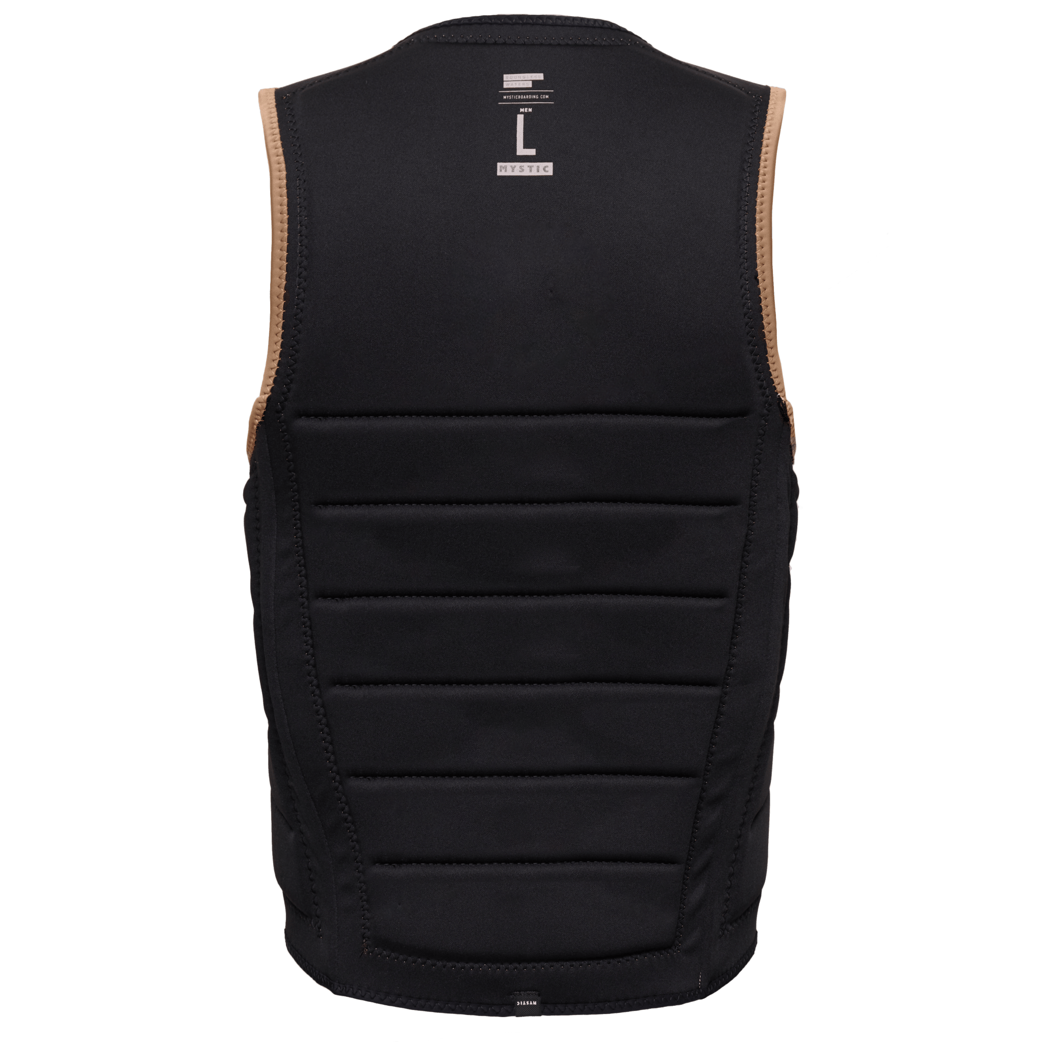 Mystic The Dom Impact Vest Fzip Wake - Slate Brown - 2026