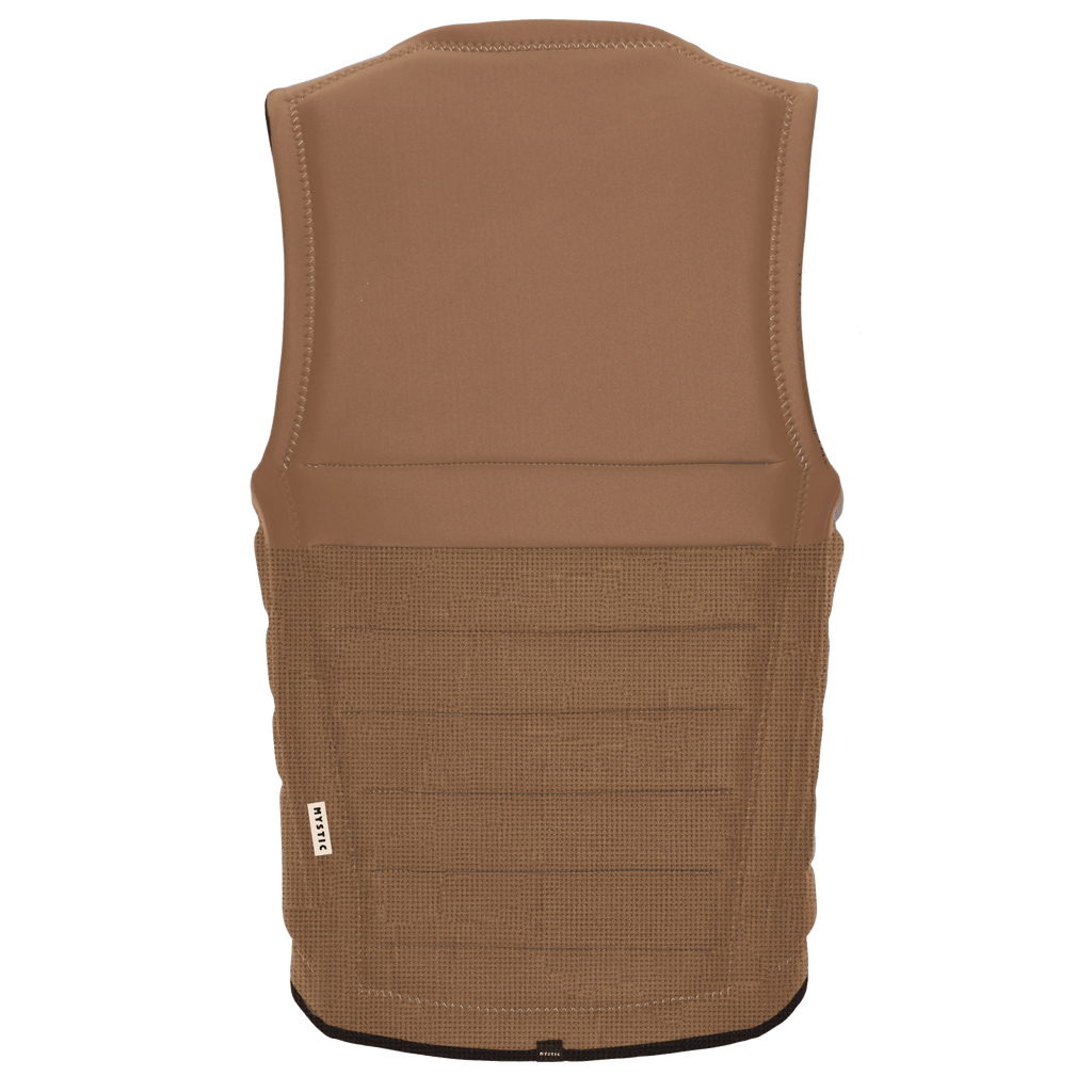 Mystic - The Dom Impact Vest Fzip Wake - Slate Brown - 2026 - The Kitesurf Centre