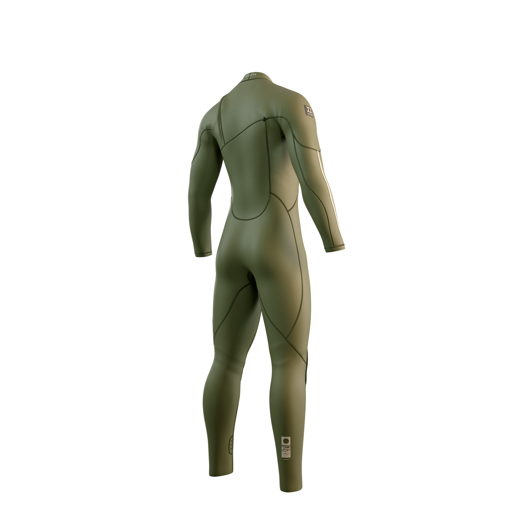 Mystic - The One Fullsuit 4/3mm Zipfree - Moss - 2026 - The Kitesurf Centre