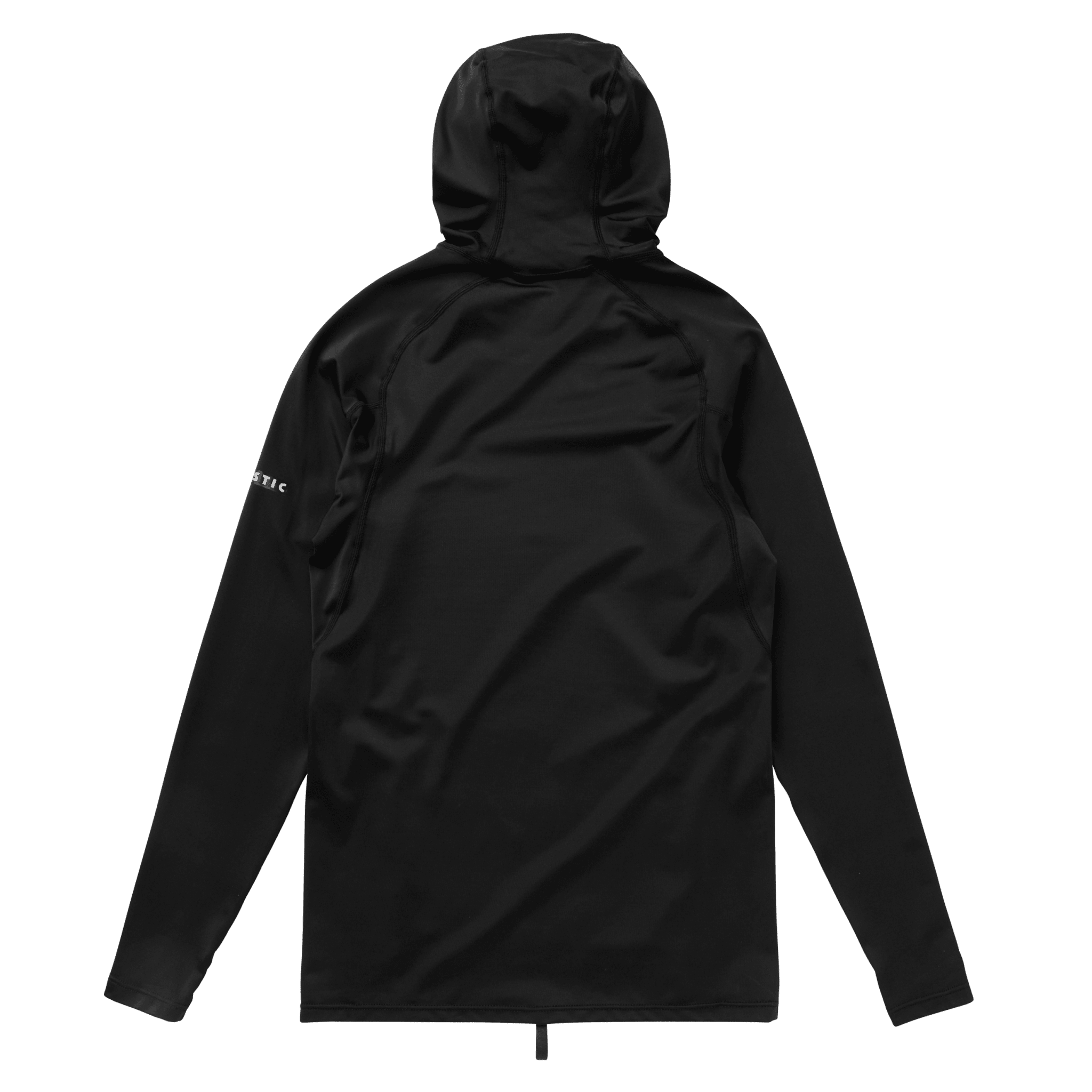 Mystic - Uncharted L/S Hooded Rashvest - Black - 2026 - The Kitesurf Centre