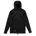 Mystic - Uncharted L/S Hooded Rashvest - Black - 2026 - The Kitesurf Centre