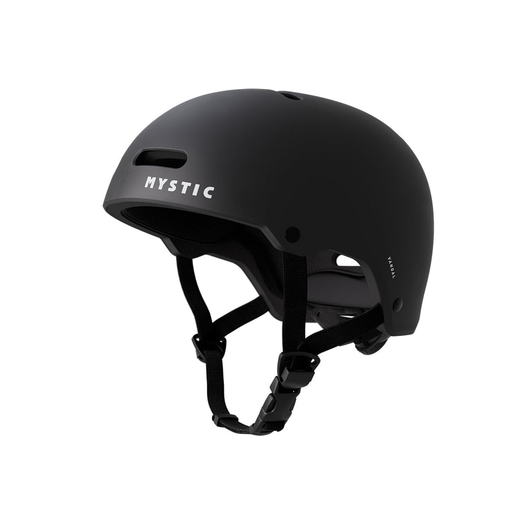 Mystic - Vandal Helmet - Black - 2026 - The Kitesurf Centre