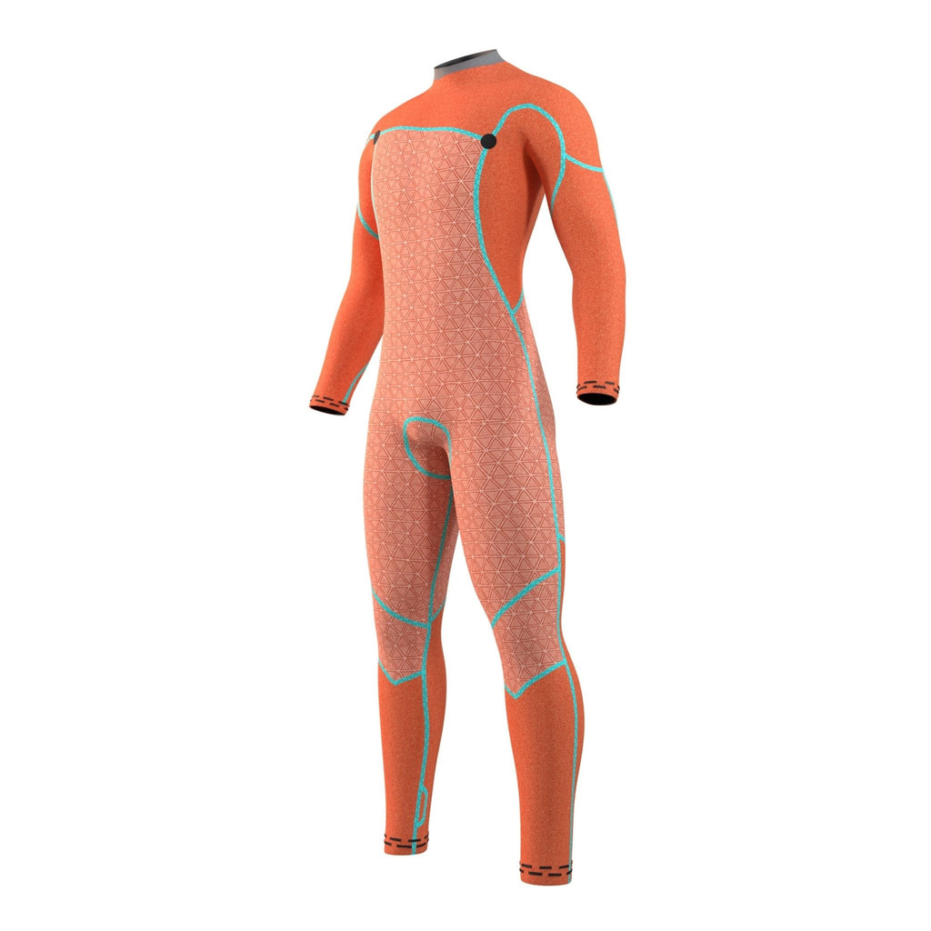 Mystic - Voltt Fullsuit 5/4/3mm Front Zip - Black - 2026 - The Kitesurf Centre