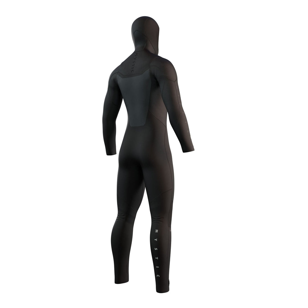 Mystic - Voltt Hooded 6/4/3mm Front Zip - Black - 2026 - The Kitesurf Centre