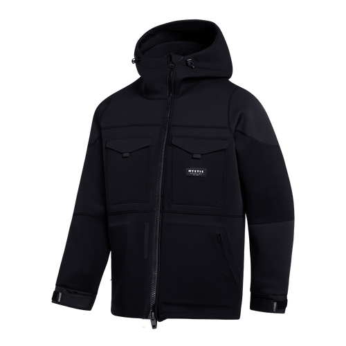 Mystic - Vortex Neoprene Jacket 3/2mm - Black - 2026 - The Kitesurf Centre
