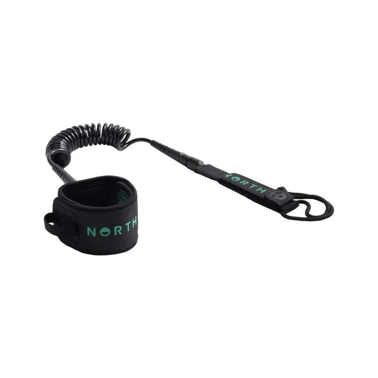 North - North Surf/Foil Coiled Ankle Leash - The Kitesurf Centre