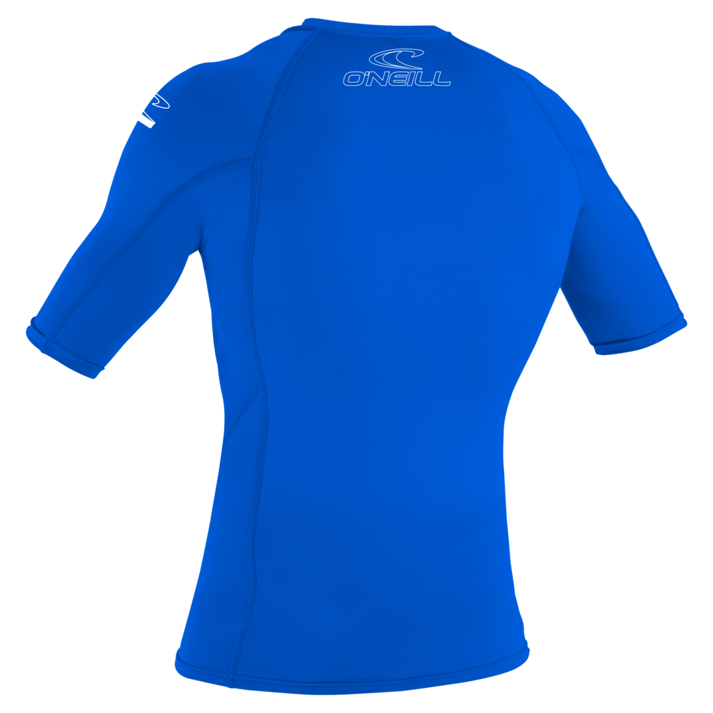 O'Neill Youth Basic Skins Short Sleeve Rash Guard — Pacific (018) — additional view