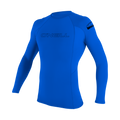 O'Neill Youth Basic Skins Long Sleeve Rash Guard — Pacific (018) — front