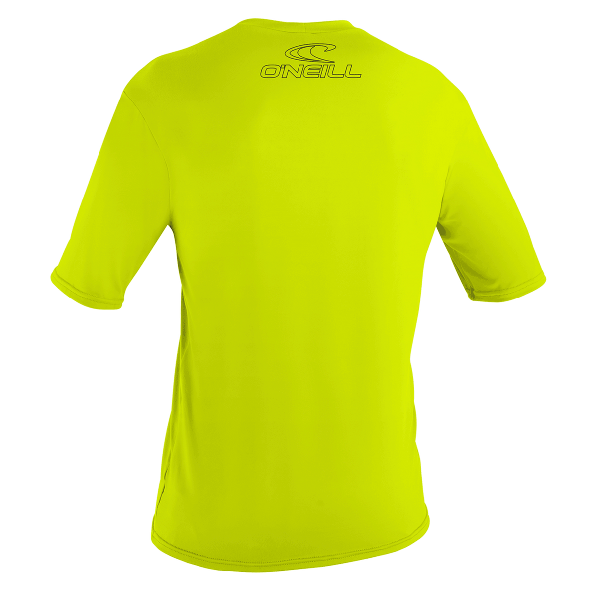O'Neill Men's Basic Skins Short Sleeve Sun Shirt — Lime (187) — additional view