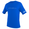 O'Neill Youth Basic Skins Short Sleeve Sun Shirt — Pacific (018) — front