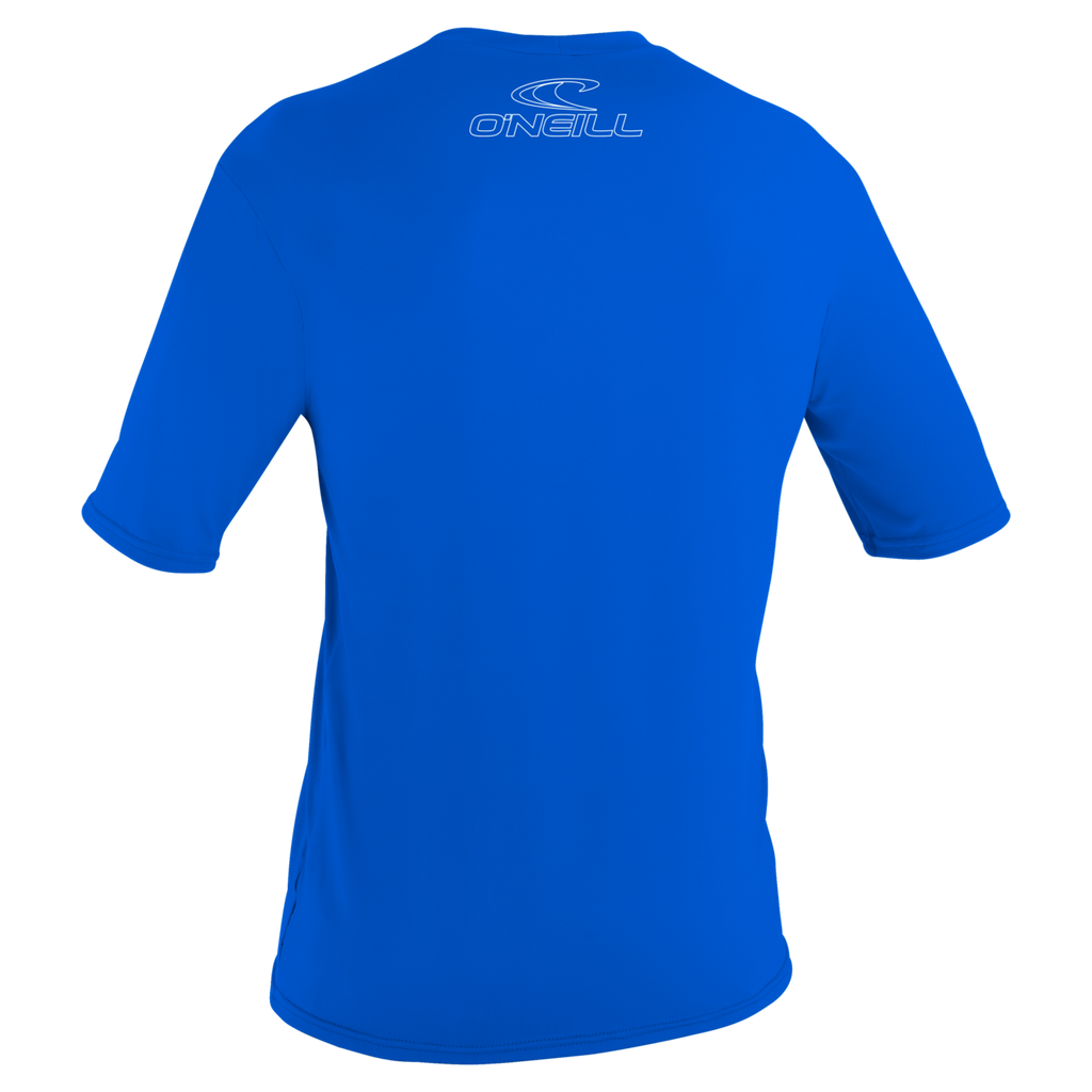 O'Neill Youth Basic Skins Short Sleeve Sun Shirt — Pacific (018) — additional view