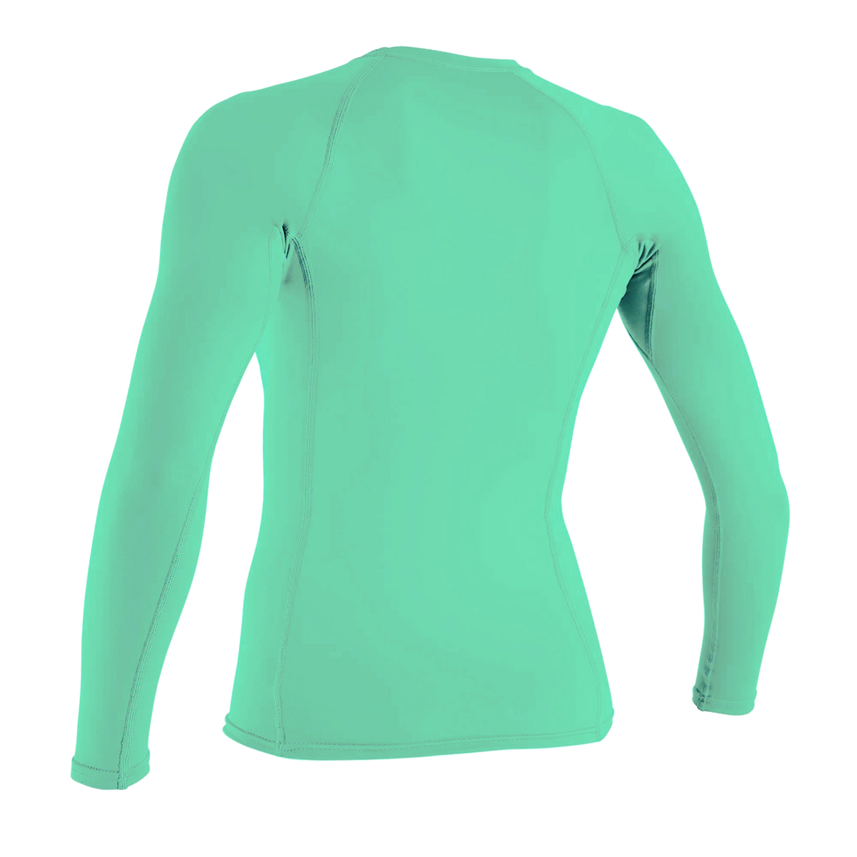 O'Neill Women's Basic Skins Long Sleeve Rash Guard — Lightaqua (216) — additional view